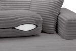 Harmony Sofa Grey Left Hand Facing Corner (1)