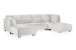 Sloane Sofa Silver U Shape Corner (1) High Res